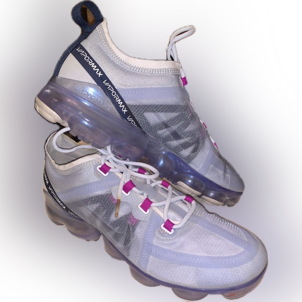 Nike Air Vapormax 2019 Football Obsidian Lavender Shimmer Bubble Sneakers 10